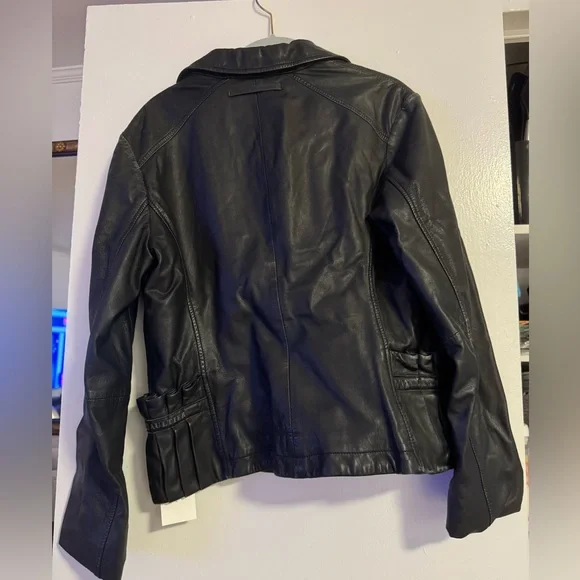 Jean Paul Gaultier Black Leather Jacket - Picture 2 of 7